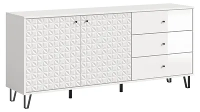 Produktbild von Sideboard >Prisma< in Weiß - 170x76x40cm (BxHxT)