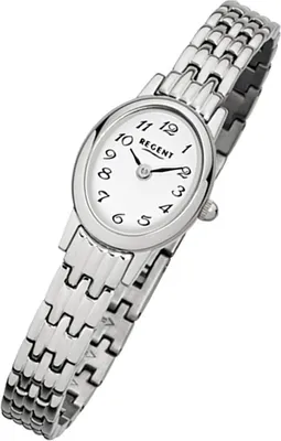 Produktbild von Regent Damenarmbanduhr 38411 Edelstahl F984