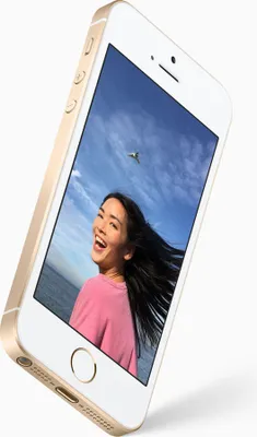 Produktbild von Apple iPhone SE, 10,2 cm (4"), 640 x 1136 Pixel, 32 GB, 12 MP, iOS 10, Gold