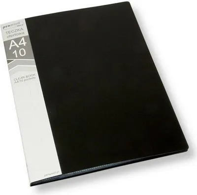 Produktbild von A4/10-Angebotsmappe, schwarz – Polsirhurt