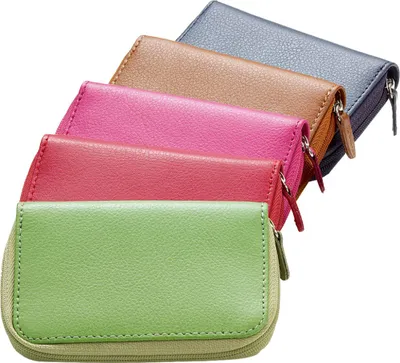Produktbild von Alassio Maniküre-Etui Leder pink ca. 12,5 × 8,5 × 2 cm 2724