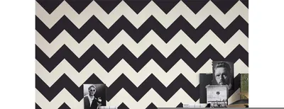 Produktbild von Coloray Fototapete 104x70 cm Vlies-Fototapete - Geometrische Zickzackzacks minimalistisch