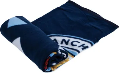 Obrázok produktu pre Manchester City FC - obliečka, fleece, obliečka TA12170 (150 cm x 125 cm) (Marineblau)