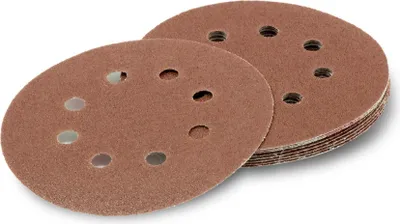 Produktbild von 10x Schleifscheibe 8-Loch K80 125 mm