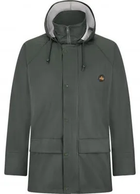 Produktbild von il Lago Prestige Regenjacke Drau Uni (Olivgrau) Größe XXXL
