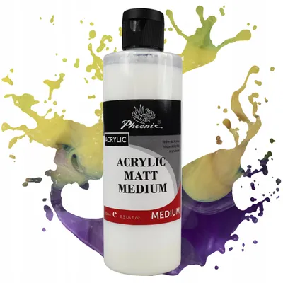 Produktbild von Acryl matt medium Phoenix 250 ml AMM