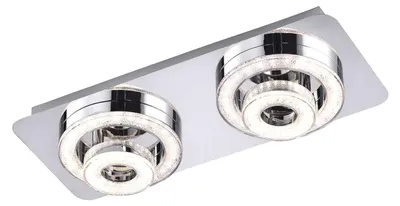 Produktbild von JUST LIGHT TIM LED Deckenleuchte Warmweiss 10W chrom 14521-17