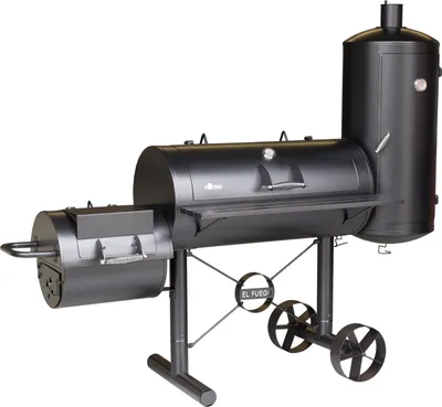 Produktbild von El Fuego Smoker / Holzkohlegrill Kiona Grillfl. 43x39/98x44/Ø42,5(x4)