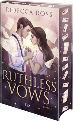 Buchcover von 'Ruthless Vows' - Gebundene Ausgabe von Rebecca Ross