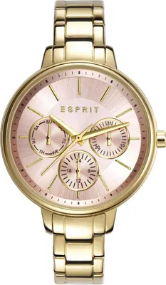 Produktbild von ESPRIT Damenarmbanduhr „Melanie“ Edelstahl, Gold