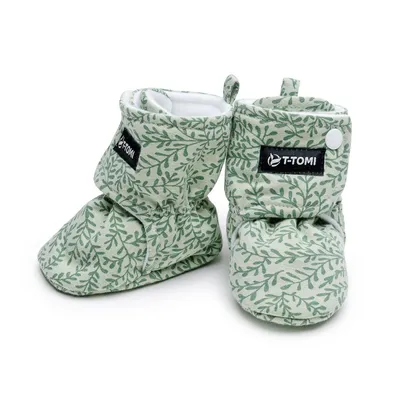 Produktbild von T-TOMI Krabbelschuhe Leafs (6–9 Monate)