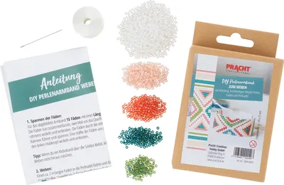 Obrázok produktu pre PRACHT Sada na výrobu náramku z korálok Miyuki Summer, šírka 25 mm, dĺžka 170 mm, DIY Kit