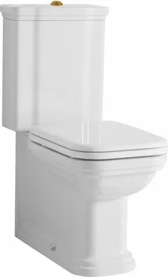 Immagine prodotto di Sapho Kerasan Waldorf - Vaso combinato per WC, scarico inferiore/posteriore, bianco 411701