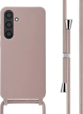 Produktbild von imoshion SilikonHülle mit Band Samsung Galaxy S24 Plus - Sand Pink