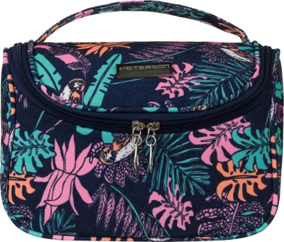 Produktbild von Peterson Kosmetiktasche für Frauen Kijooz schwarz-lila One size