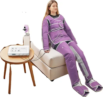 Produktbild von Luftdruck-Körperstraffungsanzug, 400W Leistung, 7 Intensitätsstufen, 6 Massage-Modi, Heizfunktion, langlebiges Material