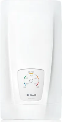 Produktbild von Clage Durchlauferhitzer DCX Next 18-27 kW, 26-39 A, Fest., el ge, LED