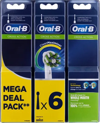 Produktbild von Oral-B EB50 CrossAction Aufsteckbürsten 6er