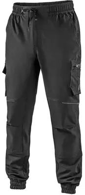 Zdjęcie produktu dla Spodnie Cxs Venator Jogger z talią, czarne, rozmiar 60