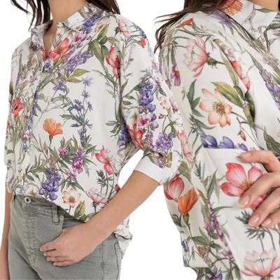 Immagine prodotto di Moraj - Camicia colorata - Taglia 3XL - Camicia da donna - Camicia oversize