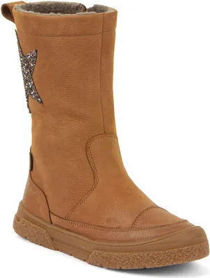 Produktbild von Froddo Pulse Tex Star Boots Wool Cognac Größe EU 33