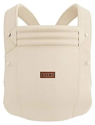 Produktbild von LIINI 0616663132059, Weiche Babytrage, Junge/Mädchen, 15 kg, Beige, Leinen