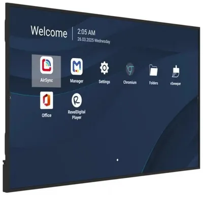 Produktbild von Viewsonic CDE7531-1C, Digital Signage Flachbildschirm, 190,5 cm (75"), LCD, 3840 x 2160 Pixel, WLAN, 24/7