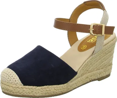Produktbild von Tom Tailor Damen Keilsandale Keilpumps Wedges  blau EUR 42