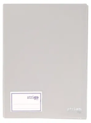 Immagine prodotto di Album di presentazione A4 30 tasche grigio chiaro STRIGO