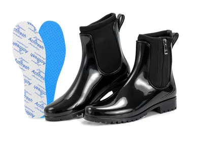 Obrázek produktu pro Dámská gumová kotníková obuv se stélkami Kaps Actifresh, do deště Vyrobeno v Itálii: 39 EUR Velikost: 39 EUR
