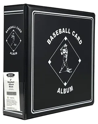 Obrázok produktu pre BCW Baseballový album čierny 3"