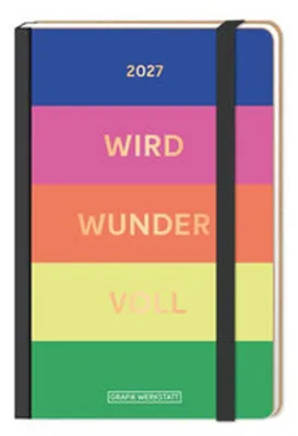 Produktbild von Terminplaner Letterart 2027 wird wundervoll