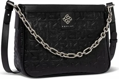 Produktbild von REPLAY Schultertasche Shoulder Bag Black schwarz