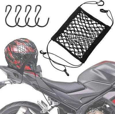 Zdjęcie produktu dla Torba motocyklowa z 4 karabińczykami – kask motocyklowy do roweru i motocykla