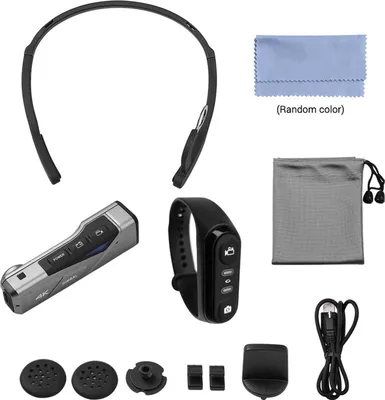 Image de ORDRO EP7 Caméra 4K 60fps tenue par la tête, caméscope Hands-Free, autofocus, gimbal 2 axes, télécommande + carte mémoire 64GB, contrôle APP