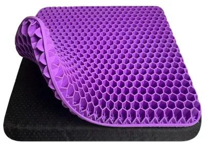 Produktbild von Herzberg HG-03169: Gel-Sitzkissen - Violett