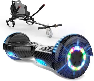 Produktbild von 6,5 Zoll Hoverboard mit Hoverkart Elektro Scooter Self Balance Scooter E Scooter für Kinder und Jugendliche
