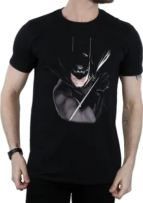 Produktbild von Batman - "Alex Ross" T-Shirt für Herren BI507 (S) (Schwarz)