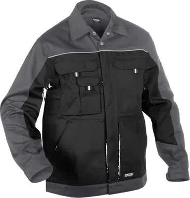 Produktbild von DASSY Arbeitsjacke LUGANO Gr. 4XL schwarz/grau