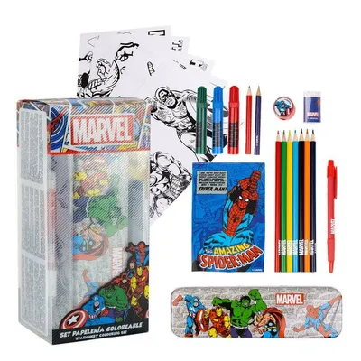 Produktbild von Marvel Farbset für Kinder Mal- & Bastelspaß im praktischen Format