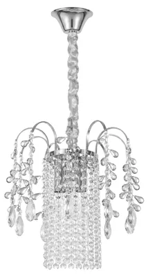Obrázok produktu pre Toolight Krištáľová Závesná Lampa Swe089-cp 30cm Chrome