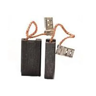 Produktbild von Set aus 2 anpassbaren Kohlen für Bosch. Maße: 6,3 x 12,5 x 19 mm.