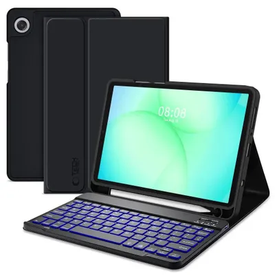 Zdjęcie produktu dla Tech-Protect Sc Pen + klawiatura Galaxy Tab A9 / A11 8,7 X110 / X115 / X133 / X135 Czarny