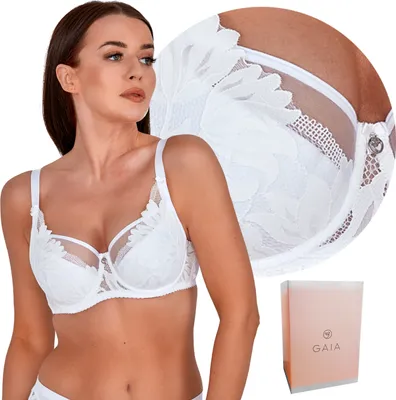 Produktbild von Gaia Bh 1134 Keto, Farbe: Weiß, Große: 95D