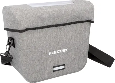 Immagine prodotto di FISCHER Borsa da manubrio per bicicletta City grigio
