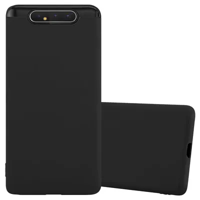 Image de Cadorabo Housse pour Samsung Galaxy A80 / A90 4G Housse en noir Housse téléphone portable TPU silicone Etui Case Cover