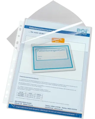 Image de 10 EICHNER Dokumentenhülle Dehnfaltentasche transparent