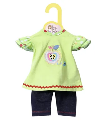 Produktbild von Zapf Creation 870068 - Dolly Moda 38-46 cm - Dolly Moda Shirt mit Leggings 38-46 cm