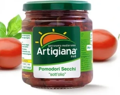 Produktbild von Getrocknete Tomaten mit Kräutern 280g - Artigiana