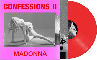 Image de MADONNA - Confessions II [TRANSPARENT RED VINYL] Limited Edition